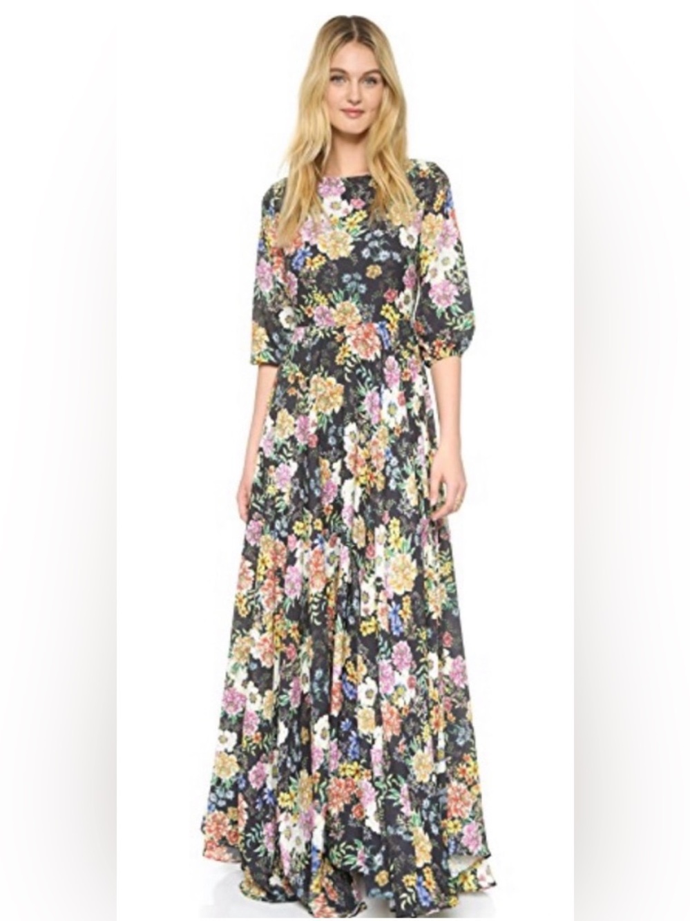 Yumi Kim Woodstock Floral Maxi NWOT M